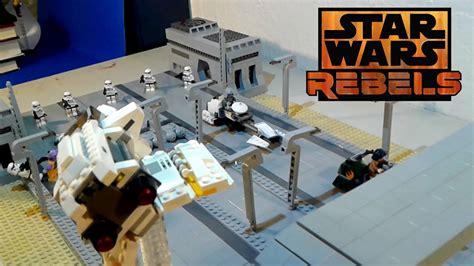 Lego Star Wars Rebels Lothal Highway Moc Build Youtube