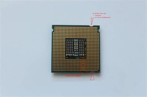 Bios Microcode Für Lga 775 Motherboard Zur Unterstützung Von 771 Intel