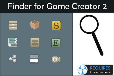 Finder For Game Creator 2 Utilities Tools Unity Asset Store