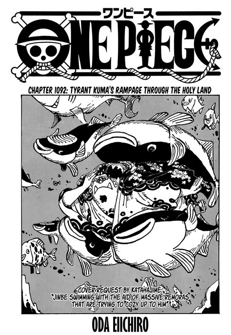 One Piece Chapter 1092 One Piece Manga Online