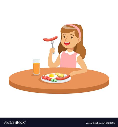 Girl Eat Breakfast Clipart 10 Free Cliparts Download Images On
