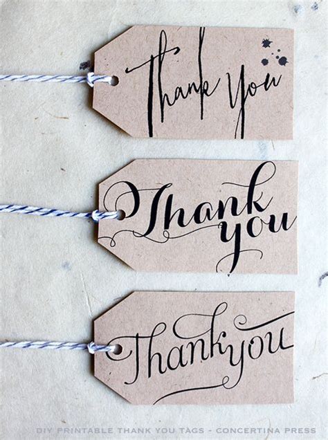 New users enjoy 60% off. DIY Printable Calligraphy Thank You Wedding Favor or Gift ...