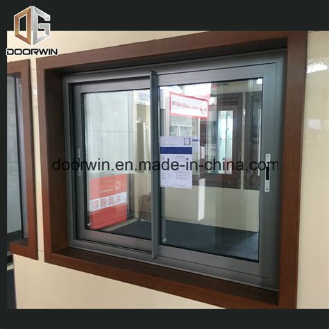Thermally Break Aluminum Sliding Glass Window China Aluminum