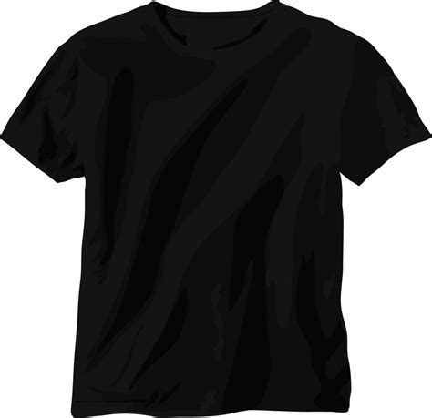Vector Black Tshirt Vector Download