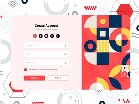 Sign Up Form Ui Uplabs