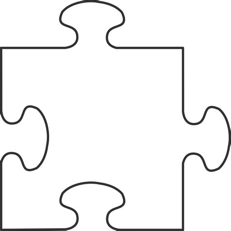 Clipart Puzzle Piece Outline ClipArt Best ClipArt Best