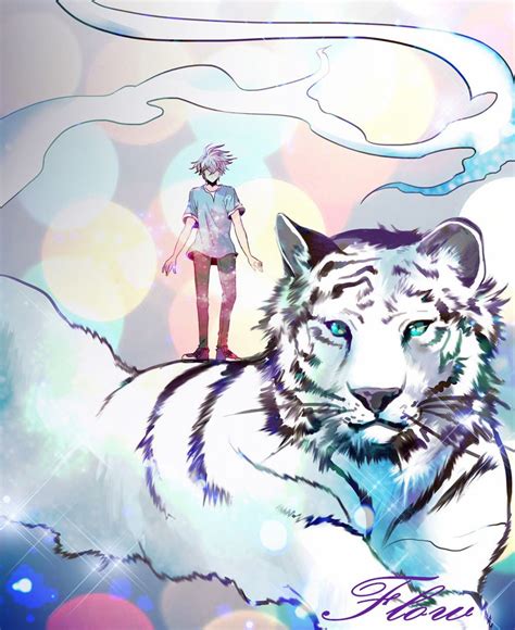 Cool White Tiger Art A Stunning Illustration From Flow Webtoon