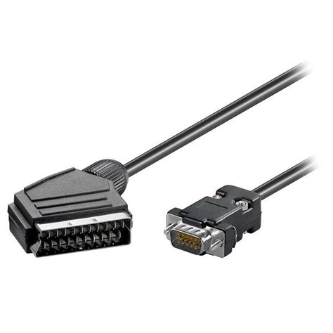 Goobay Scart Vga Adapter Cable 2m