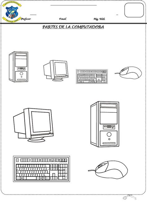 An Image Of Computer Equipment In Spanish
