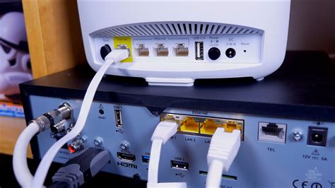 Raccordez le récepteur à votre télé en utilisant un câble hdmi. Comment brancher un routeur derrière votre box internet