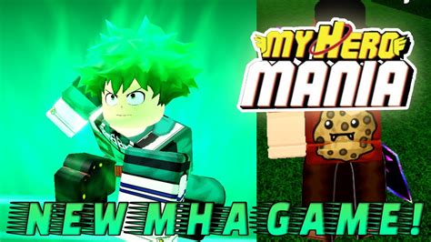 Thank you for using cookiecodes! Trying a NEW mha game! My Hero Mania - YouTube