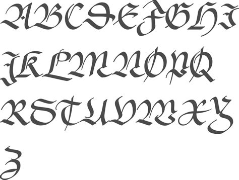 Myfonts Medieval Typefaces