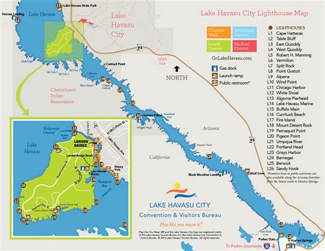 Lake Havasu City Map Map Of Zip Codes