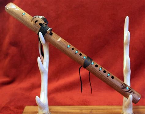 Native Type Flute Walnut Wturquoise Sparrowhawk A M Wfree Dvdbook High Spirits Flute Native