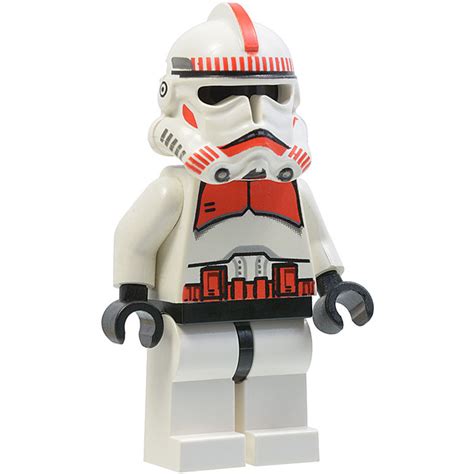 Lego Clone Trooper Episode 3 Red Shock Trooper Minifigure Brick Owl