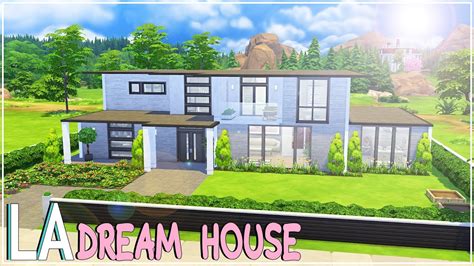 La Dream House The Sims 4 Speed Build Youtube