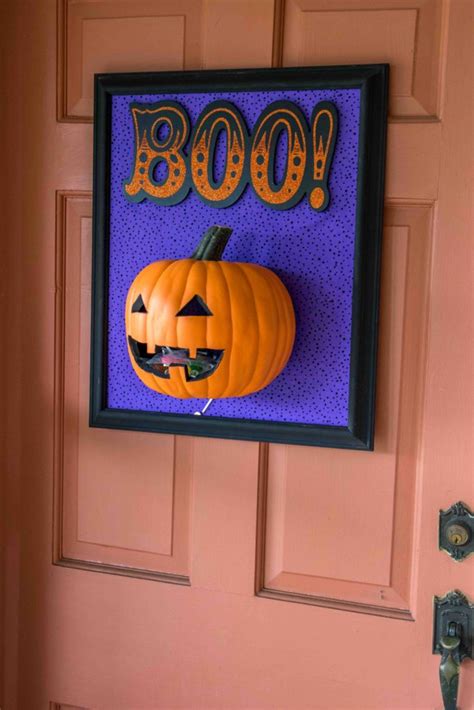 Functional Diy Halloween Door Decor A Little Craft In Your Day