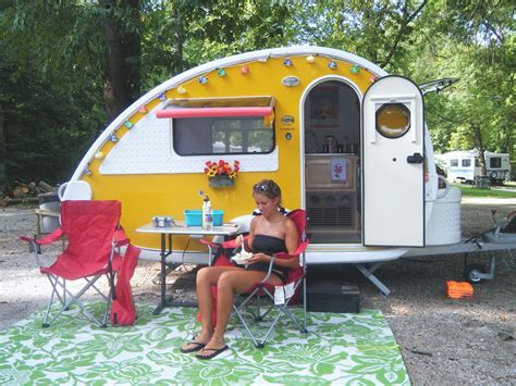 18 Best Tab Teardrop Camper Vintage Camper Camper Trailers Retro Campers