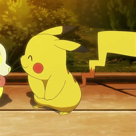 Couple 22 Anime Cute Icons Pikachu
