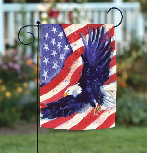 Toland Liberty Eagle 125 X 18 Patriotic America Usa Stars Stripes
