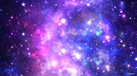 Wallpaper Dark Blue Galaxy Pink Purple Sky 2048x1152