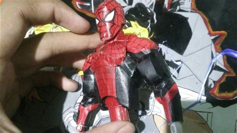 How To Make Paper Action Figure Of Spider Man Arm Youtube