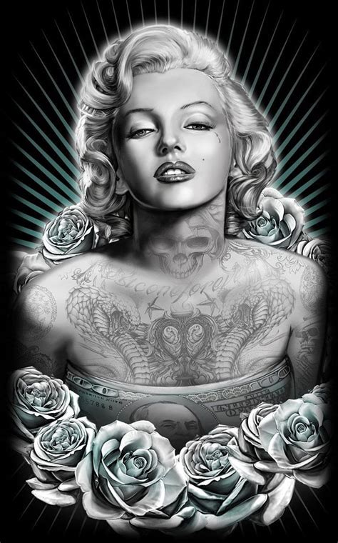 Chula Gangster Marilyn Monroe Marilyn Monroe Drawing Marilyn Monroe Art