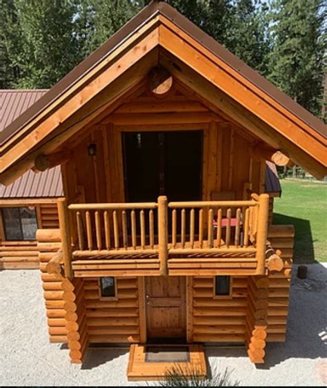 It was built in 1910 (that's a fact) by two sisters and their. Log Cabin - Rustic - Exterior - Seattle - by WINDY PINE ...