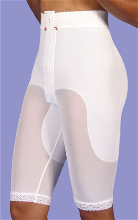 Design Veronique Zippered Rubenesque Above Knee Girdle Lymphedema