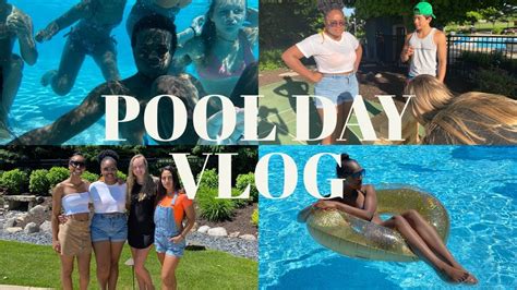 Vlog Pool Day Nearly Drowned YouTube