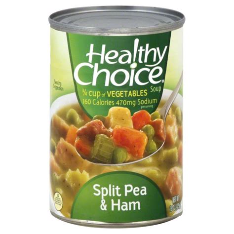 Maybe you would like to learn more about one of these? Healthy Choice Split Pea and Ham Soup - Shop Soups & Chili ...
