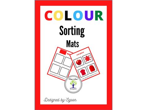 Free Colour Sorting Mats Disha