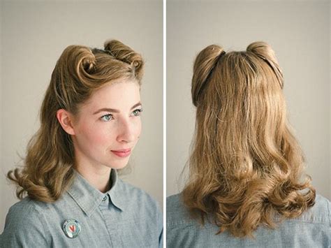 There is always something special about the air of the past. 25 Vintage Victory Rolls From 1940's Any Woman Can Copy