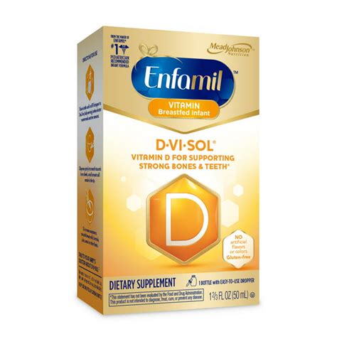 Enfamil D Vi Sol Vitamin D Drops For Infants Supports Strong Bone