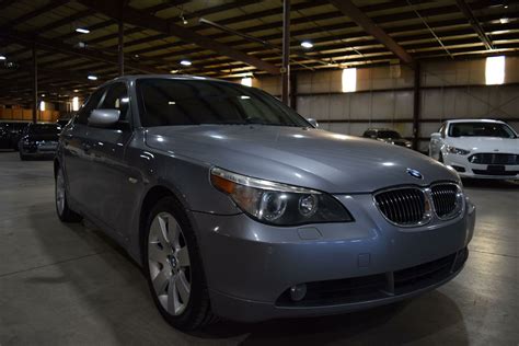 2007 5 Series 530xi With 141979 Miles Amethyst Gray Metallic 4dr Car
