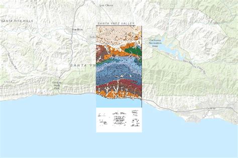 Tajiguas And Santa Ynez Usgs Quad Dibblee Geology Data Basin