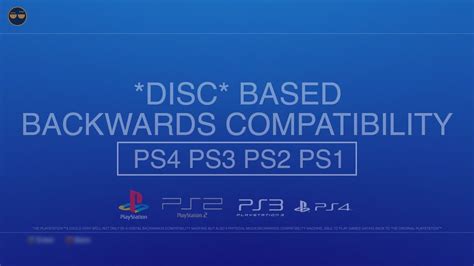 New Ps4 Ps3 Ps2 Ps1 Disc Based Backwards Compatibility Update For