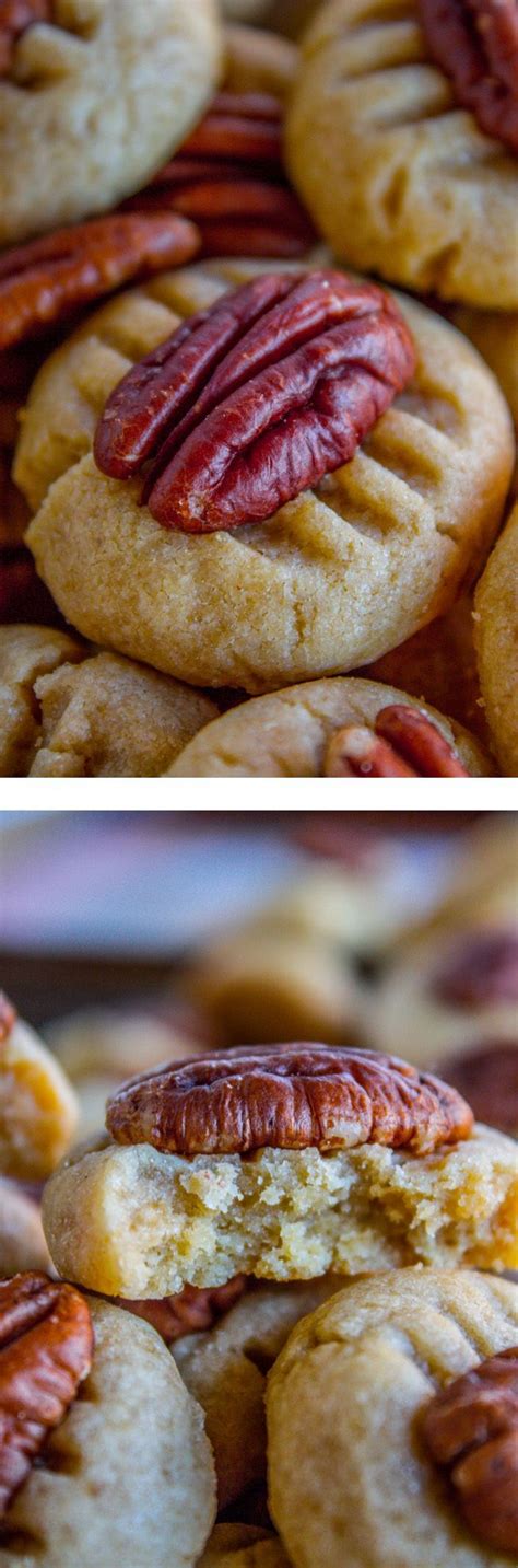 Butter pecan cookies are easy to make at home with just a few simple ingredients. Butter Pecan Cookies from The Food Charlatan. A buttery, brown-sugar-rich shortbread dough ...