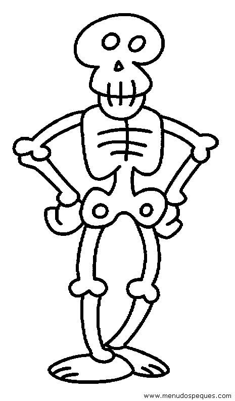 Desenho De Esqueleto Para Colorir Desenho De Esqueleto Humano Para