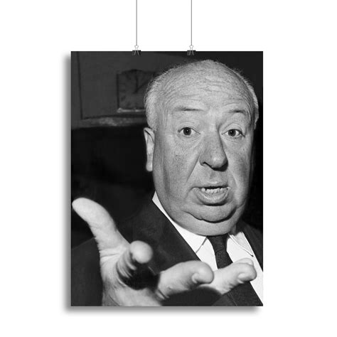Alfred Hitchcock In 1960 Canvas Print Or Poster Canvas Art Rocks
