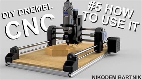 When i got my first 3d printer i was extremely happy with all the new possibilities to create things but after some time i noticed the limitations of 3d printing. DIY Dremel CNC #5 How to use it? (Arduino, aluminium profiles, 3D printed parts) - YouTube