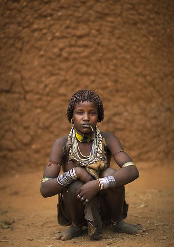 Hamer Girl In Turmi Omo Ethiopia I Asked A Lot Of Hamer Flickr