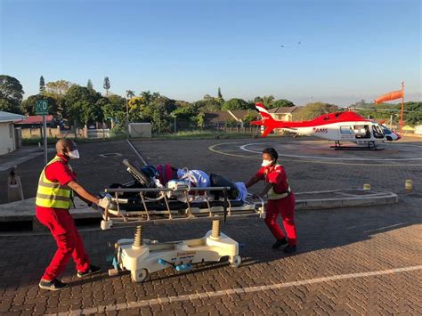 Air Evacuation For Patient To Queen Nandi Regional Hospital Accidents