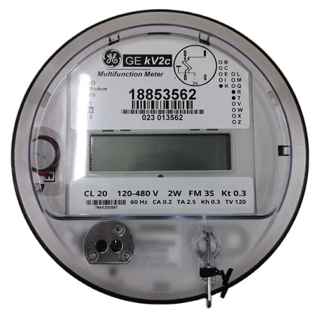 Kv2c Fm3s Kwh Electric Meter Ge Or Alcara Ct Rated Single Phase 2
