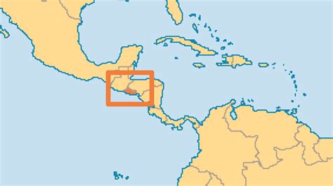 El Salvador In World Map