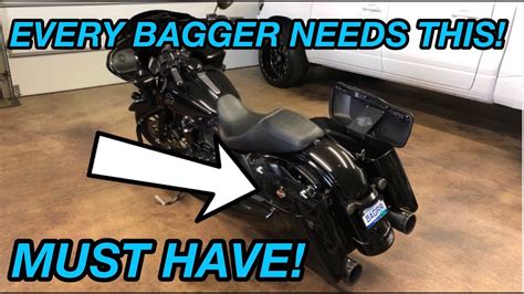 Harley Davidson Saddlebag Organizer Install Must Have Youtube