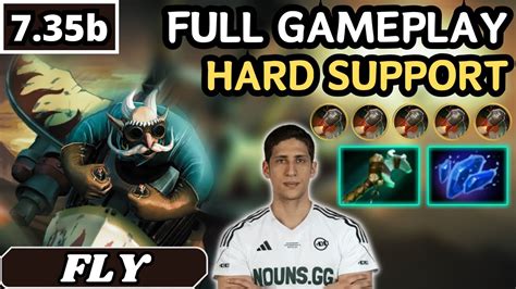 735b Fly Gyrocopter Hard Support Gameplay Dota 2 Full Match