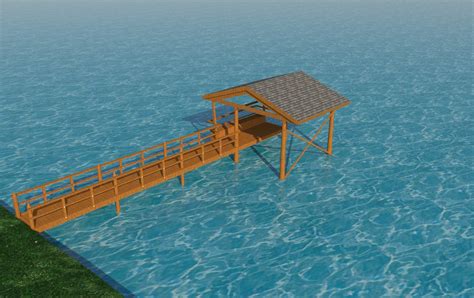 Maybe you would like to learn more about one of these? Boat dock Ramp Plans DIY Fixed Stationary Wood Docks Boat Pier Build Your Own | Boat building ...