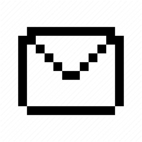 Envelope Mail Message Pixels Icon
