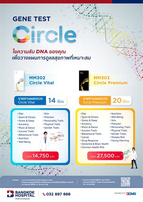 Gene Test Circle Dna Bangkok Hospital Phetchaburi